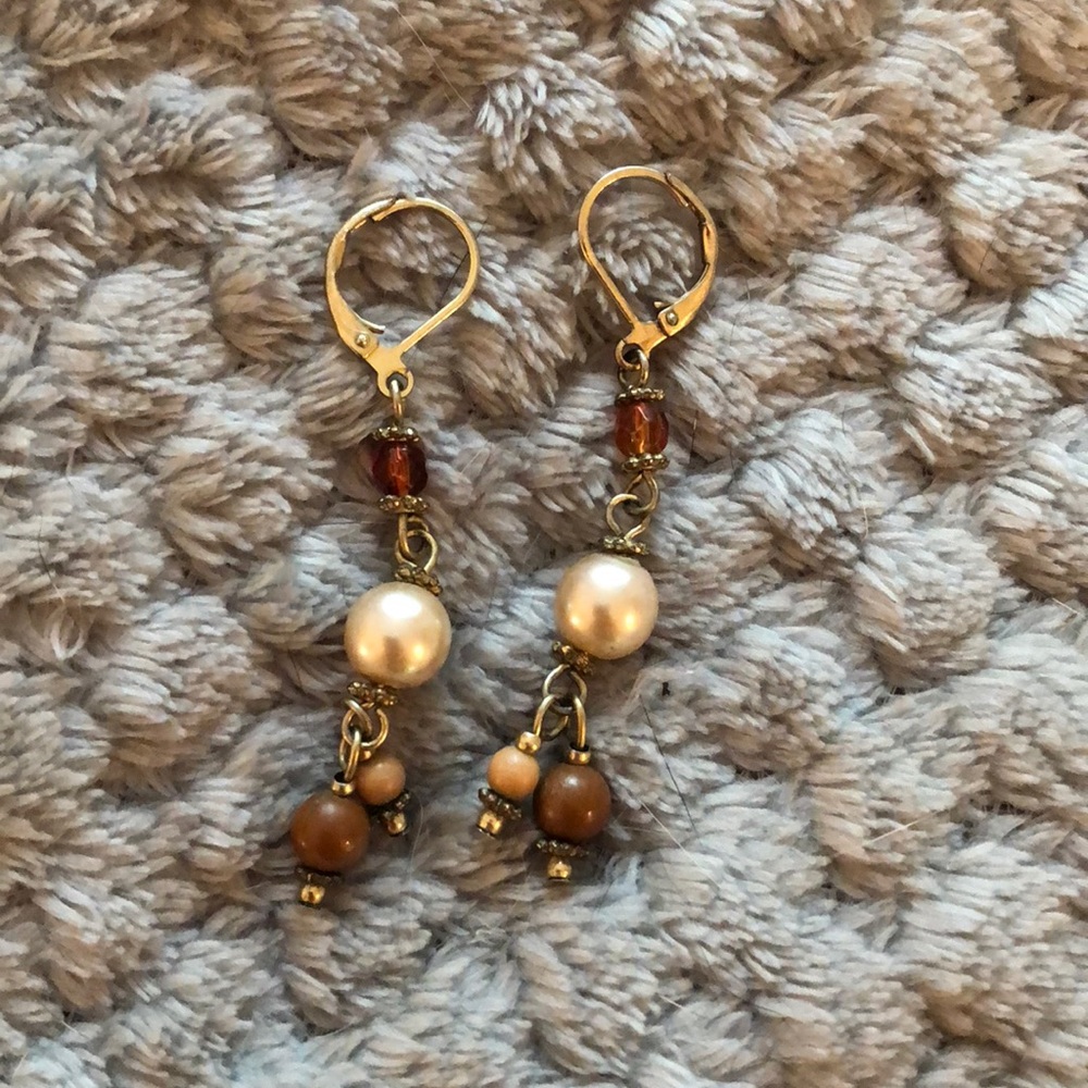 Vintage Beaded earrings